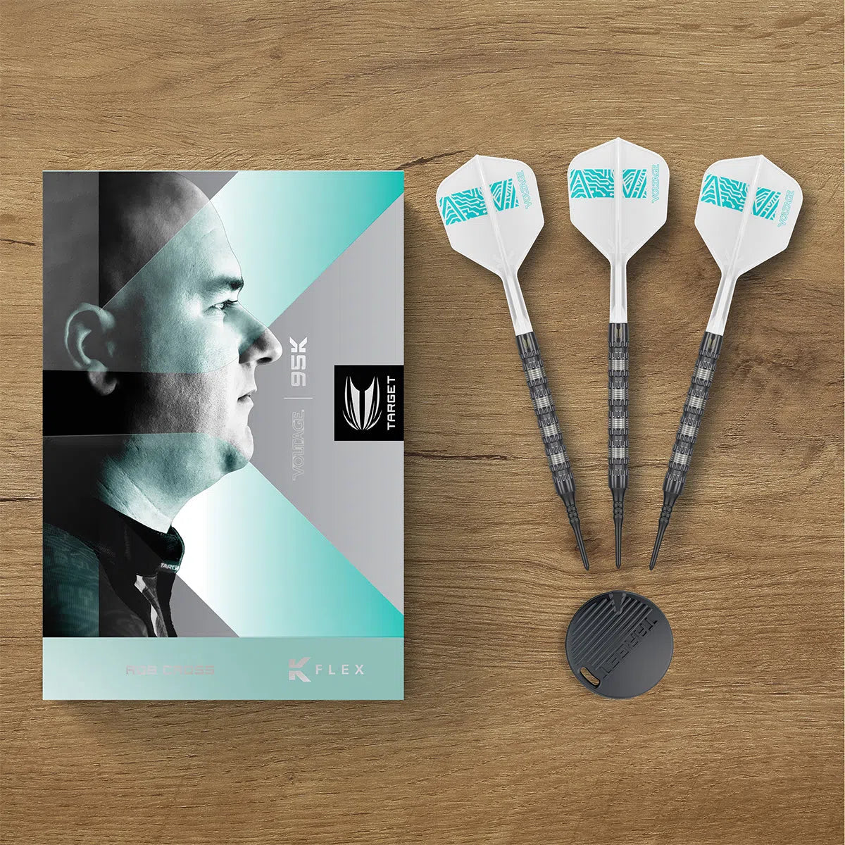 Target Darts Rob Cross 95K 95% Tungsten Soft Tip Darts