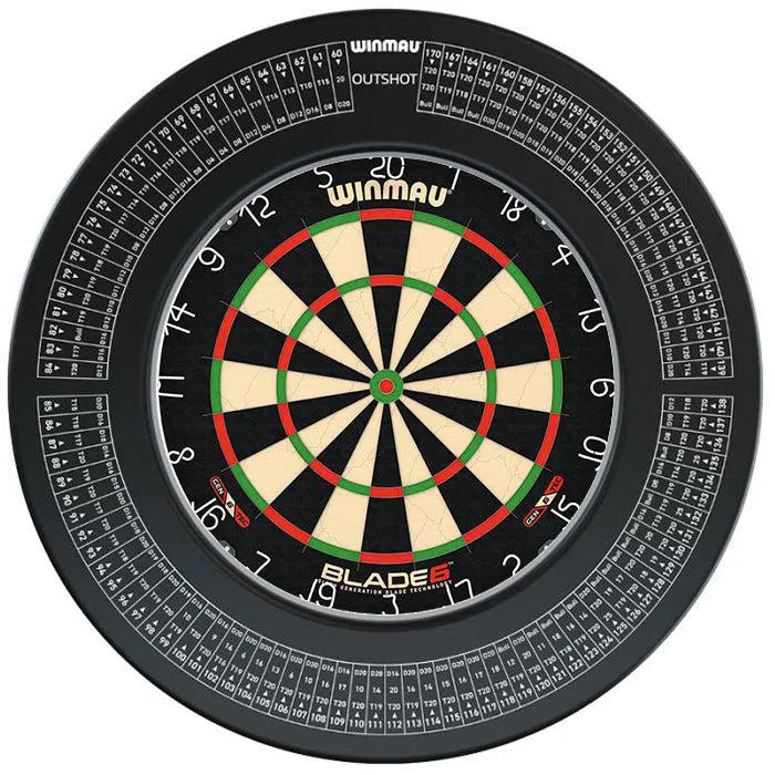 Winmau Blade 6 Dartboard & Surround Bundle