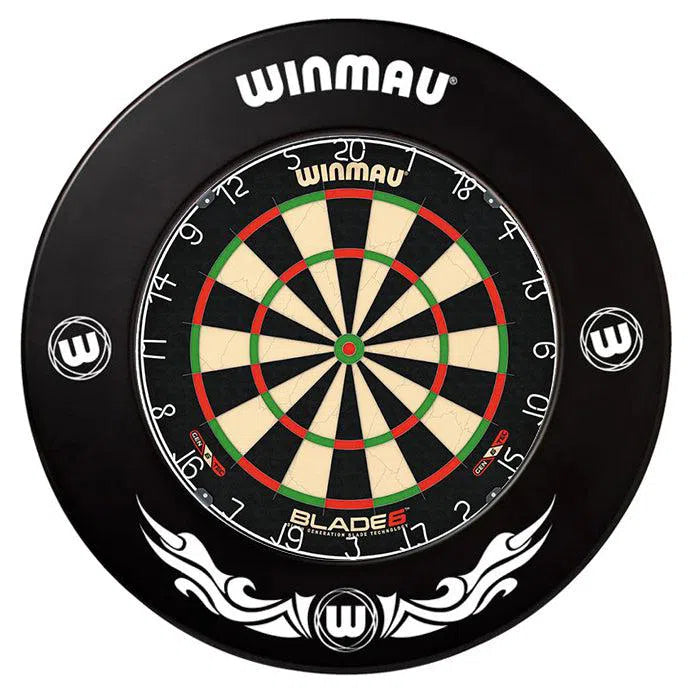 Winmau Blade 6 Dartboard & Surround Bundle